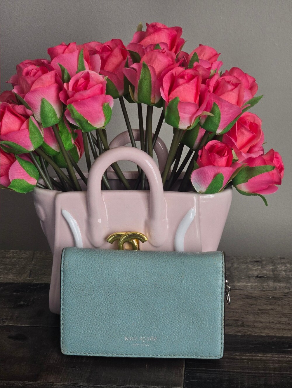 Kate Spade Mint Leather Wallet